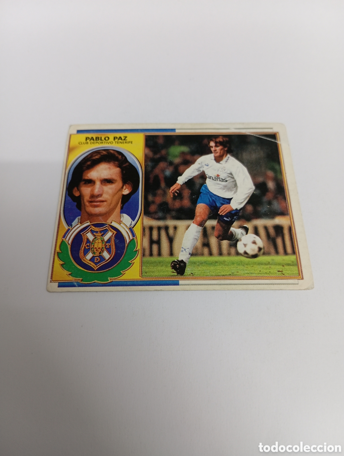 Cromos de F&uacute;tbol: PABLO PAZ Tenerife Liga Este 1996 1997 PANINI 96 97