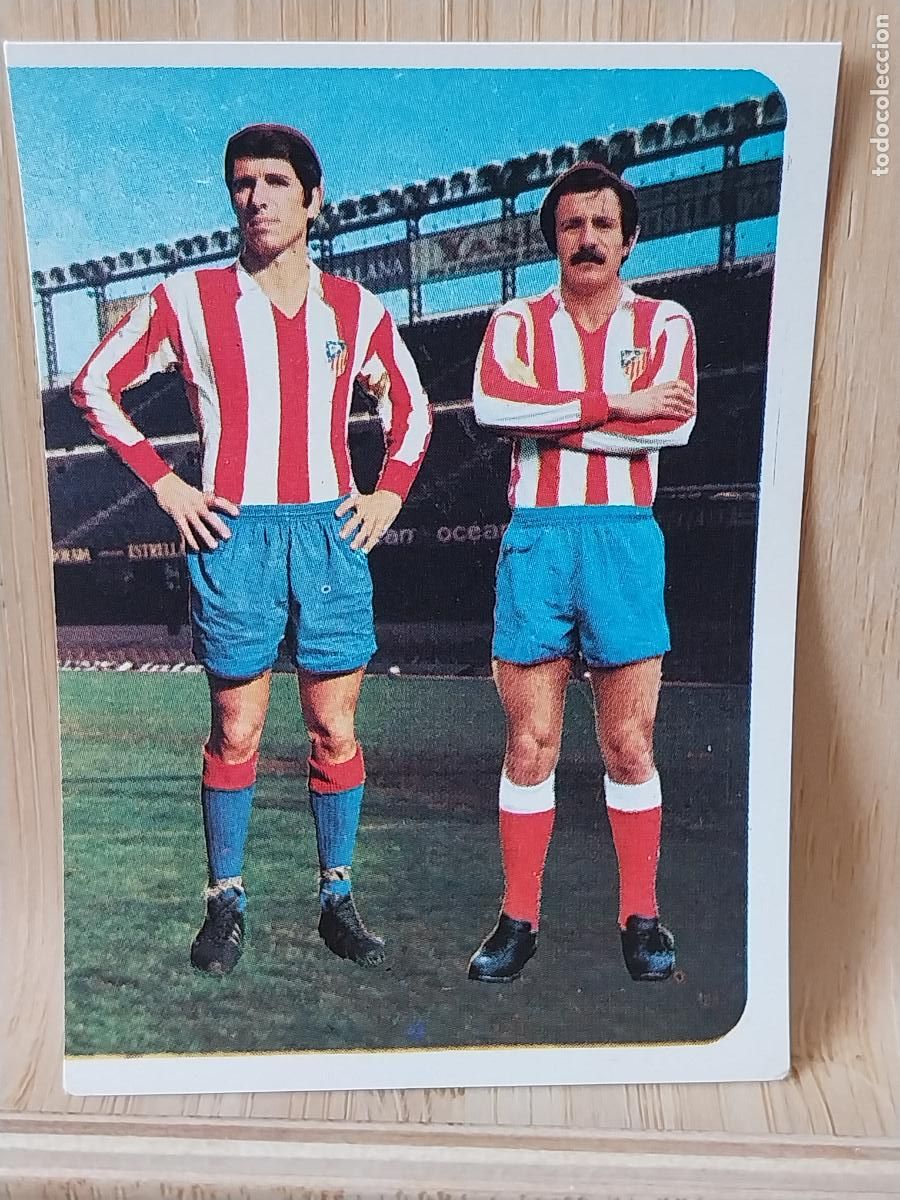 Cromos de F&uacute;tbol: SALCEDO - ALBERTO AT MADRID RUIROMER A&Ntilde;O 1975 75 76 CROMO 12 *+- SIN PEGAR NUNCA ROMERO
