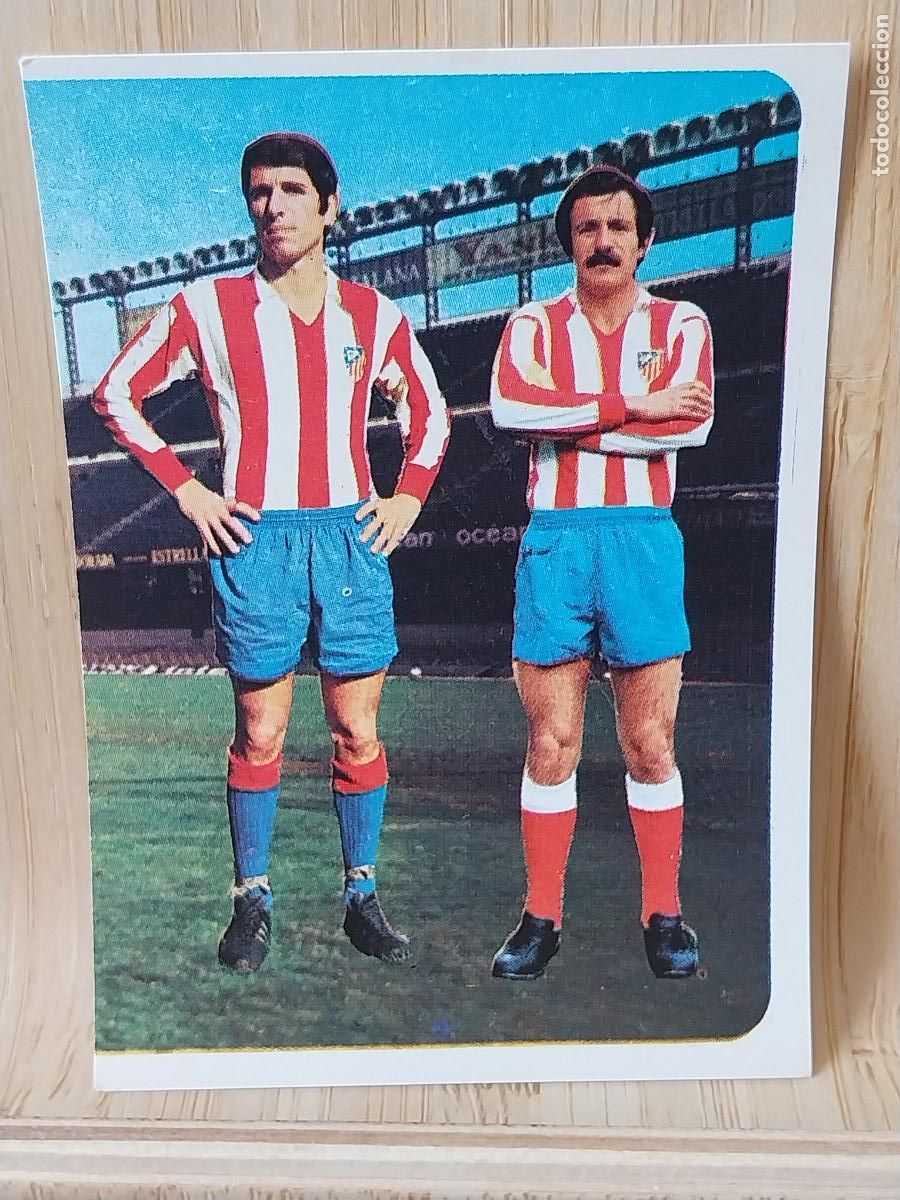 Cromos de F&uacute;tbol: SALCEDO - ALBERTO AT MADRID RUIROMER A&Ntilde;O 1975 75 76 CROMO 12 *- SIN PEGAR NUNCA ROMERO