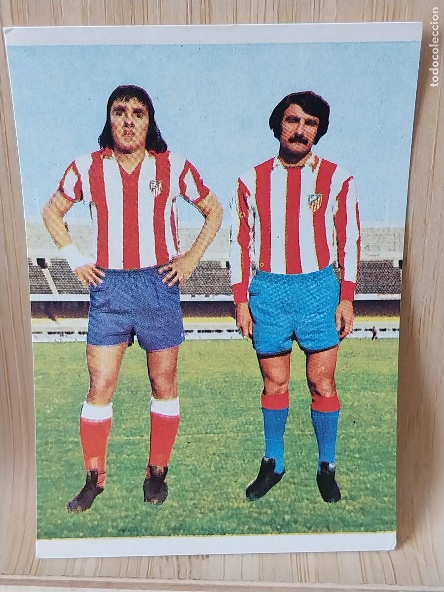Cromos de F&uacute;tbol: CAPON - HEREDIA AT MADRID RUIROMER A&Ntilde;O 1975 75 76 CROMO 10 *- SIN PEGAR NUNCA ROMERO