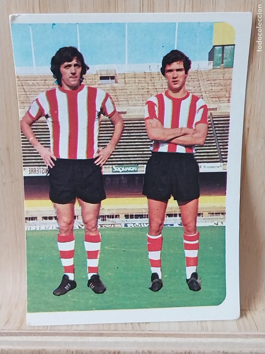 Cromos de F&uacute;tbol: VILLAR - LASA ATHLETIC BILBAO RUIROMER A&Ntilde;O 1975 75 76 CROMO 4 *- SIN PEGAR NUNCA ROMERO