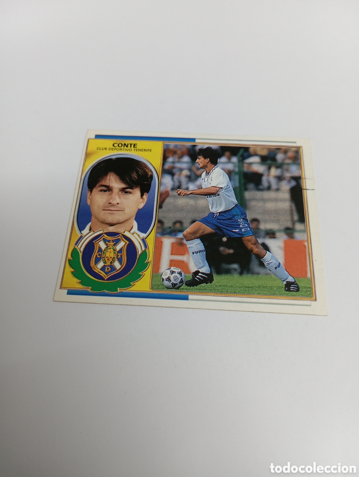 Cromos de F&uacute;tbol: CONTE COLOCA Tenerife Liga Este 1996 1997 PANINI 96 97