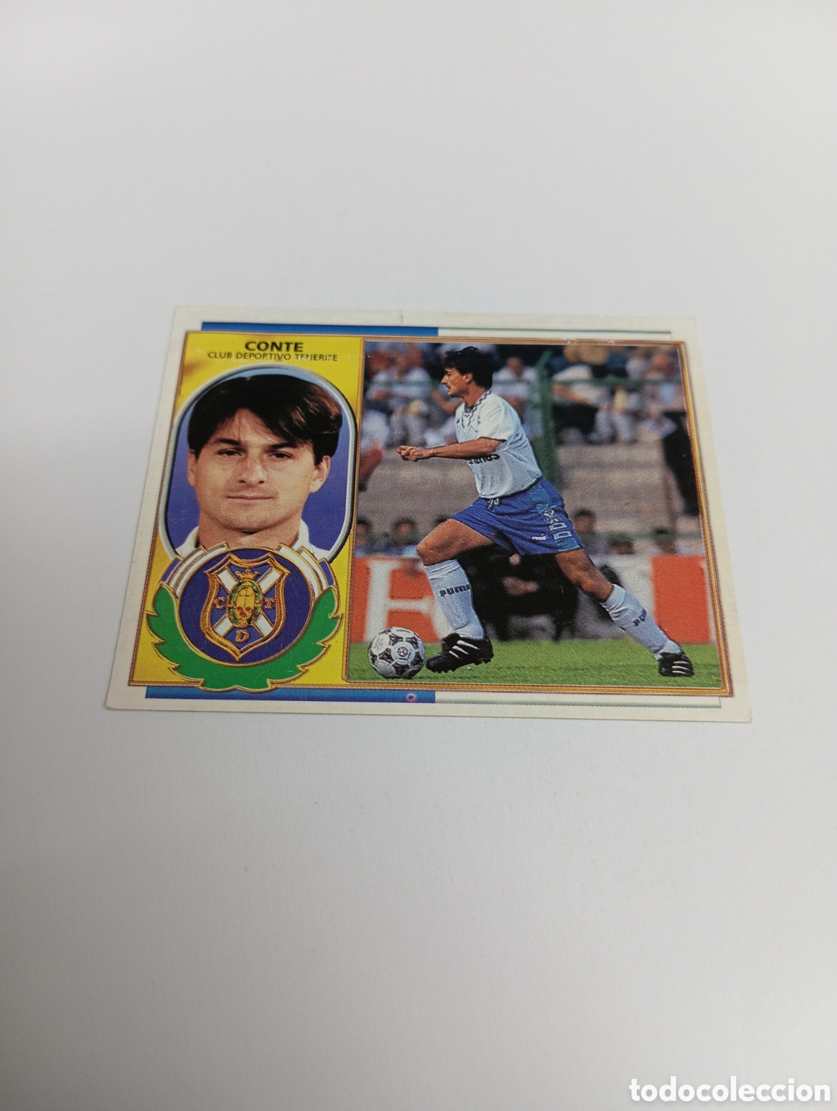 Cromos de F&uacute;tbol: CONTE COLOCA Tenerife Liga Este 1996 1997 PANINI 96 97