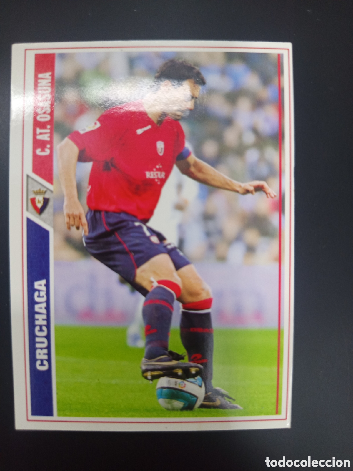 Cromos de F&uacute;tbol: ❇️ CROMO ⚽ CRUCHAGA OSASUNA 07 08 2007 2008 MUNDICROMO ❇️
