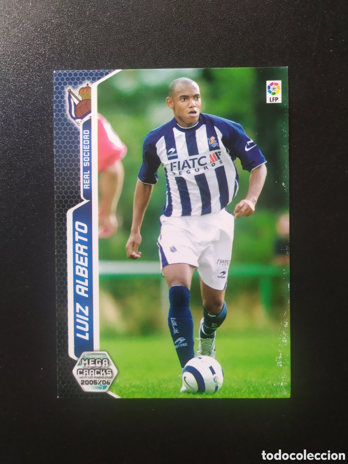 Cromos de F&uacute;tbol: Megacracks 2005 2006 05 06 panini Luiz Alberto n&ordm; 295 Real Sociedad