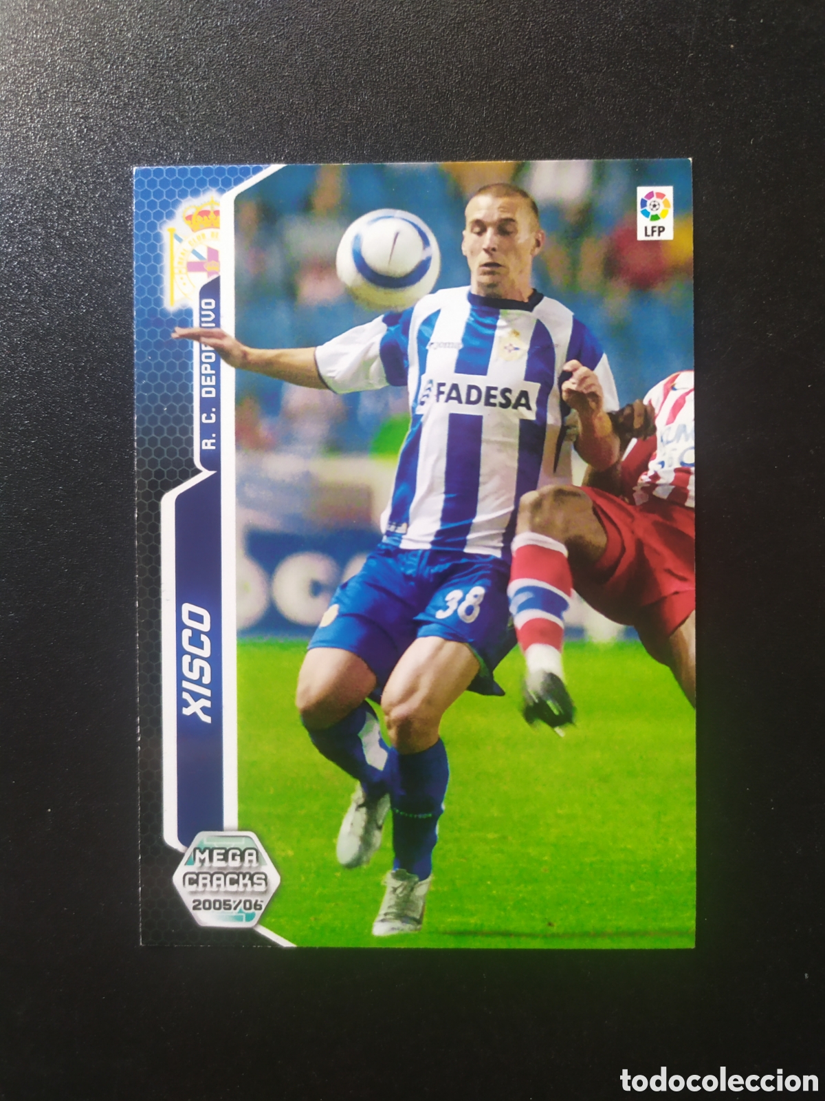Cromos de F&uacute;tbol: Megacracks 2005 2006 05 06 panini n&ordm; Xisco 141 Deportivo Coru&ntilde;a
