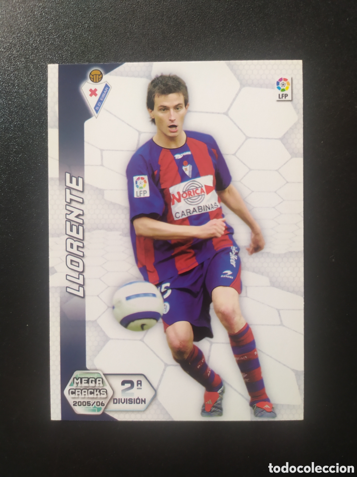 Cromos de F&uacute;tbol: Megacracks 2005 2006 05 06 panini Llorente 2 divisi&oacute;n n&deg; 439 Eibar