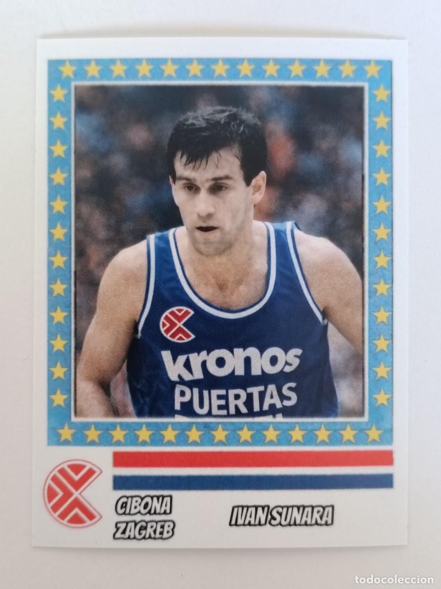 Figurine di Calcio: IVAN SUNARA (CIBONA ZAGREB) COPA KORAC 87/88 BALONCESTO