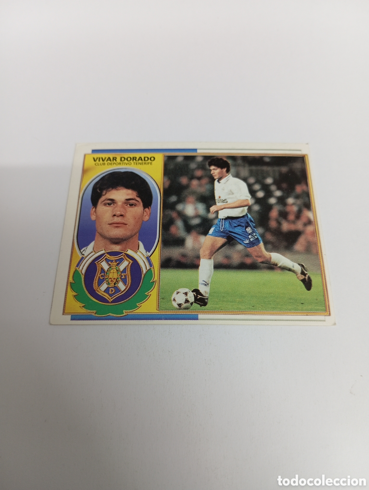 Figurine di Calcio: VIVAR DORADO Tenerife Liga Este 1996 1997 PANINI 96 97