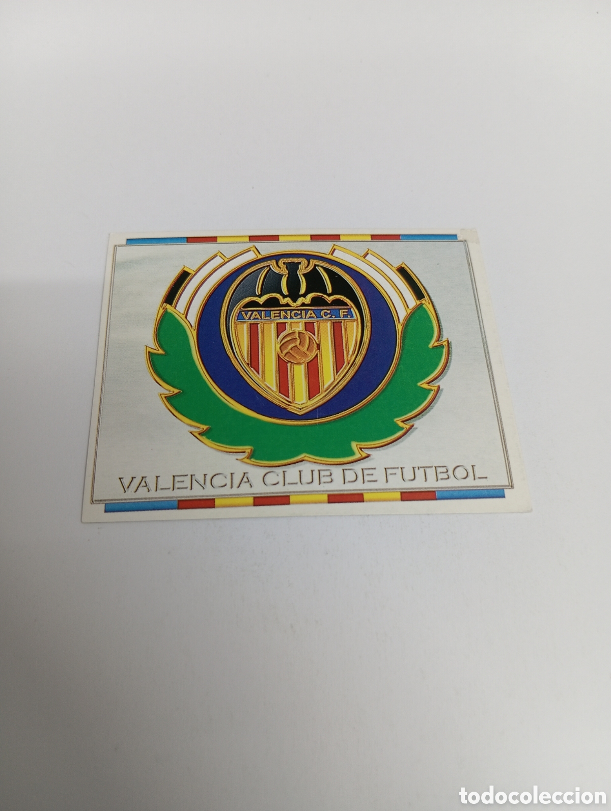 Cromos de F&uacute;tbol: ESCUDO Valencia Liga Este 1996 1997 PANINI 96 97