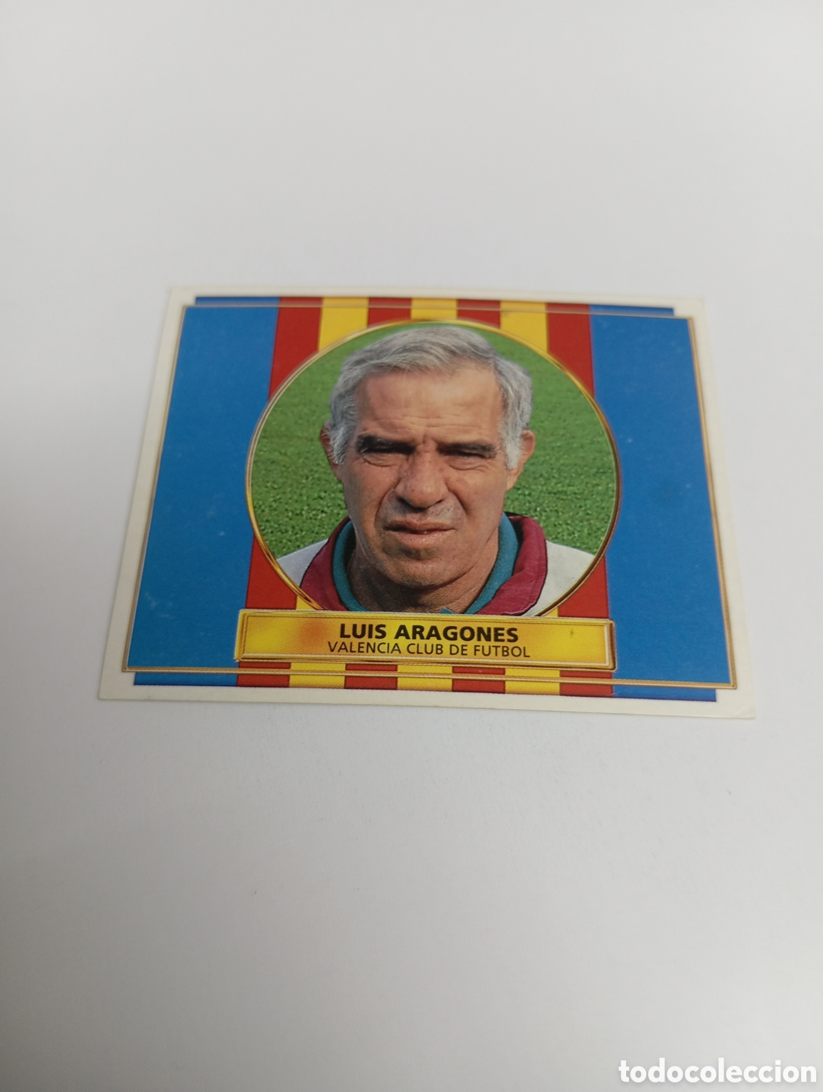 Cromos de F&uacute;tbol: ENTRENADOR LUIS ARAG&Oacute;NES Valencia Liga Este 1996 1997 PANINI 96 97