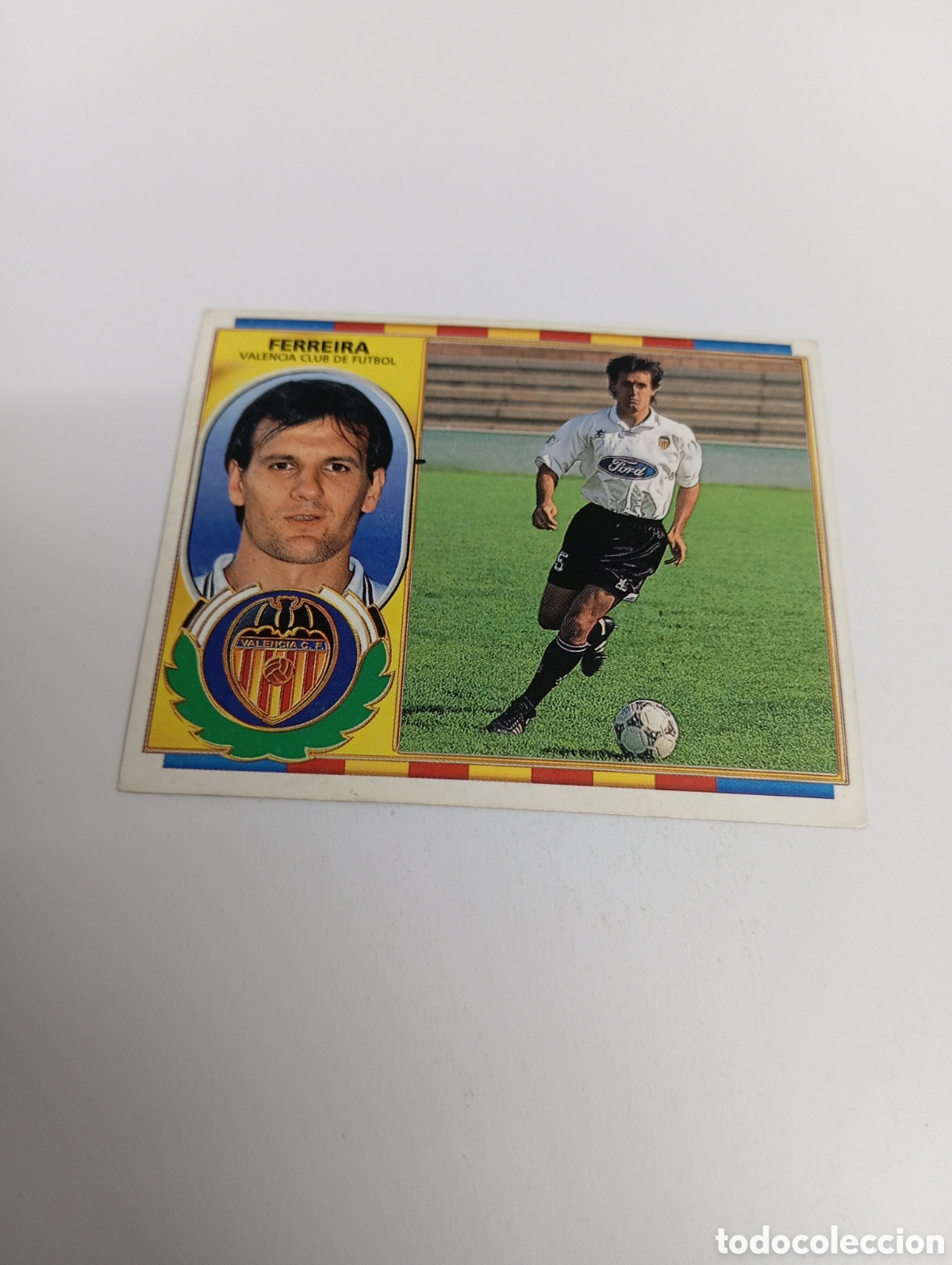 Cromos de F&uacute;tbol: FERREIRA Valencia Liga Este 1996 1997 PANINI 96 97