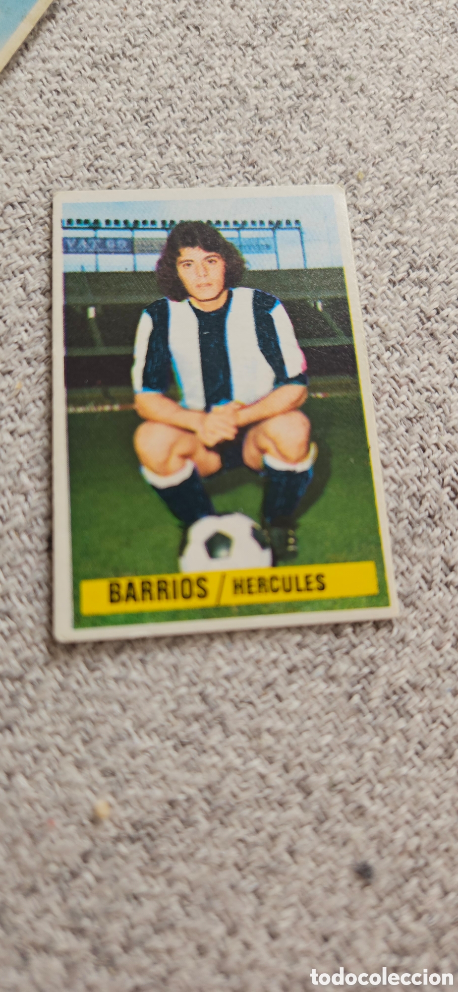 Cromos de F&uacute;tbol: Barrios h&eacute;rcules fichaje 7 este 1974 1975 74 75 sin pegar
