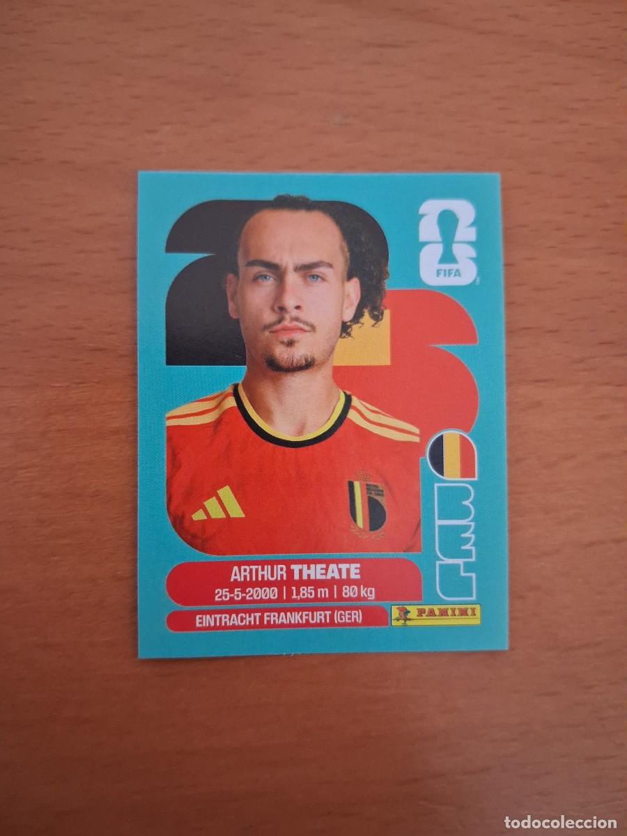 Fu&szlig;ball-Sticker: Fifa World Cup 26 Mundial 2026 BEL 3 Belgica Arthur Theate