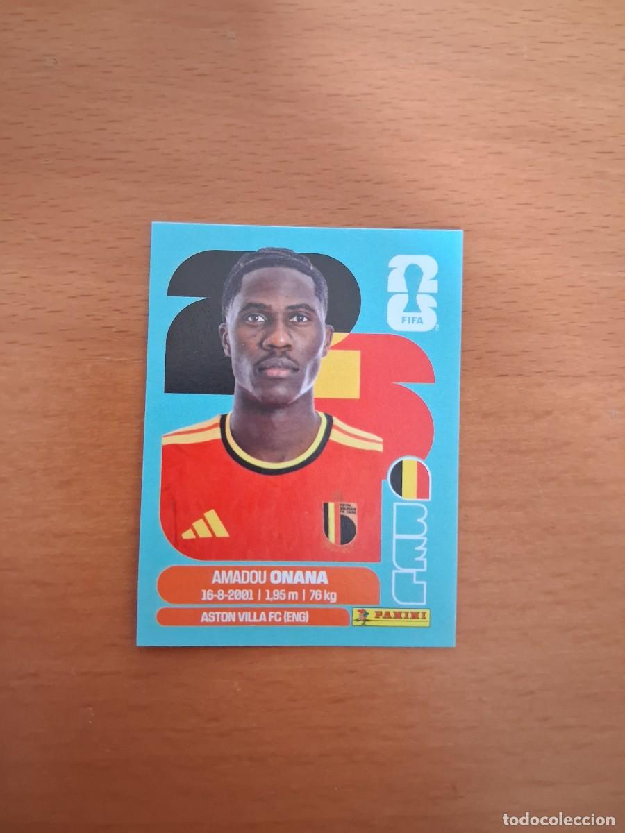 Cartes &agrave; collectionner de Football: Fifa World Cup 26 Mundial 2026 BEL 10 Belgica Amadou Onana