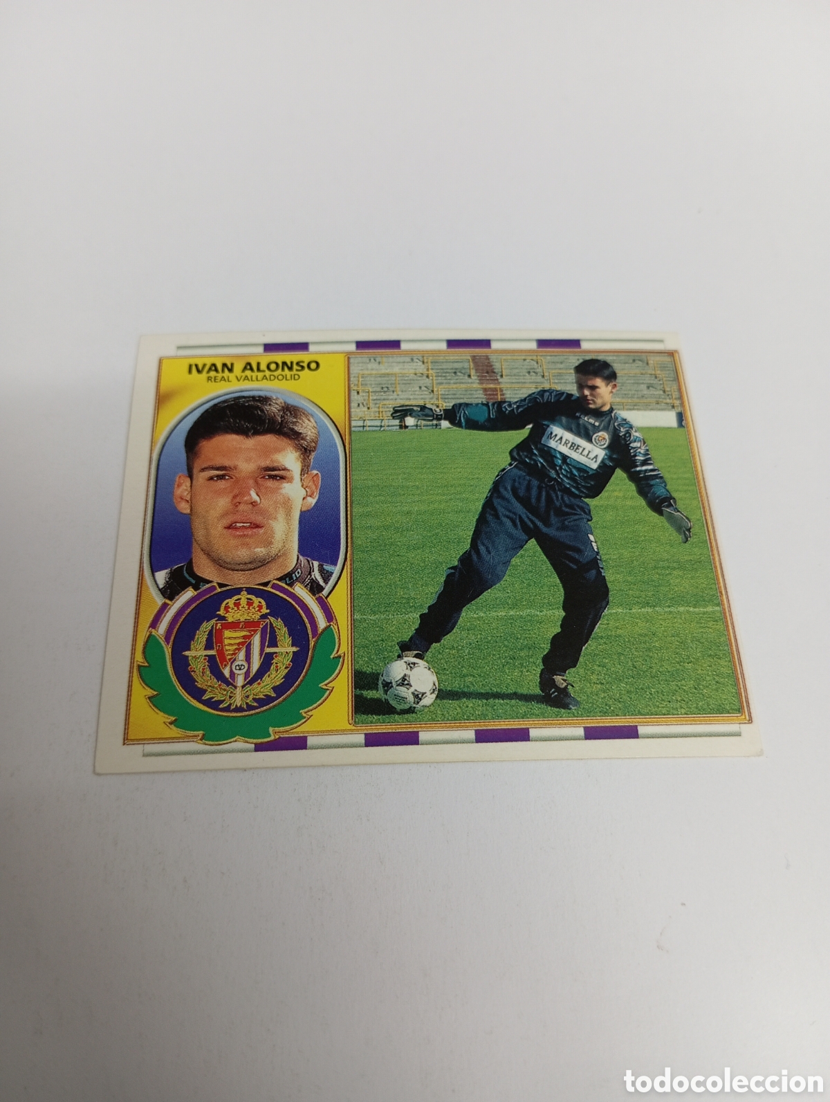 Cromos de F&uacute;tbol: IVAN ALONSO Valladolid Liga Este 1996 1997 PANINI 96 97