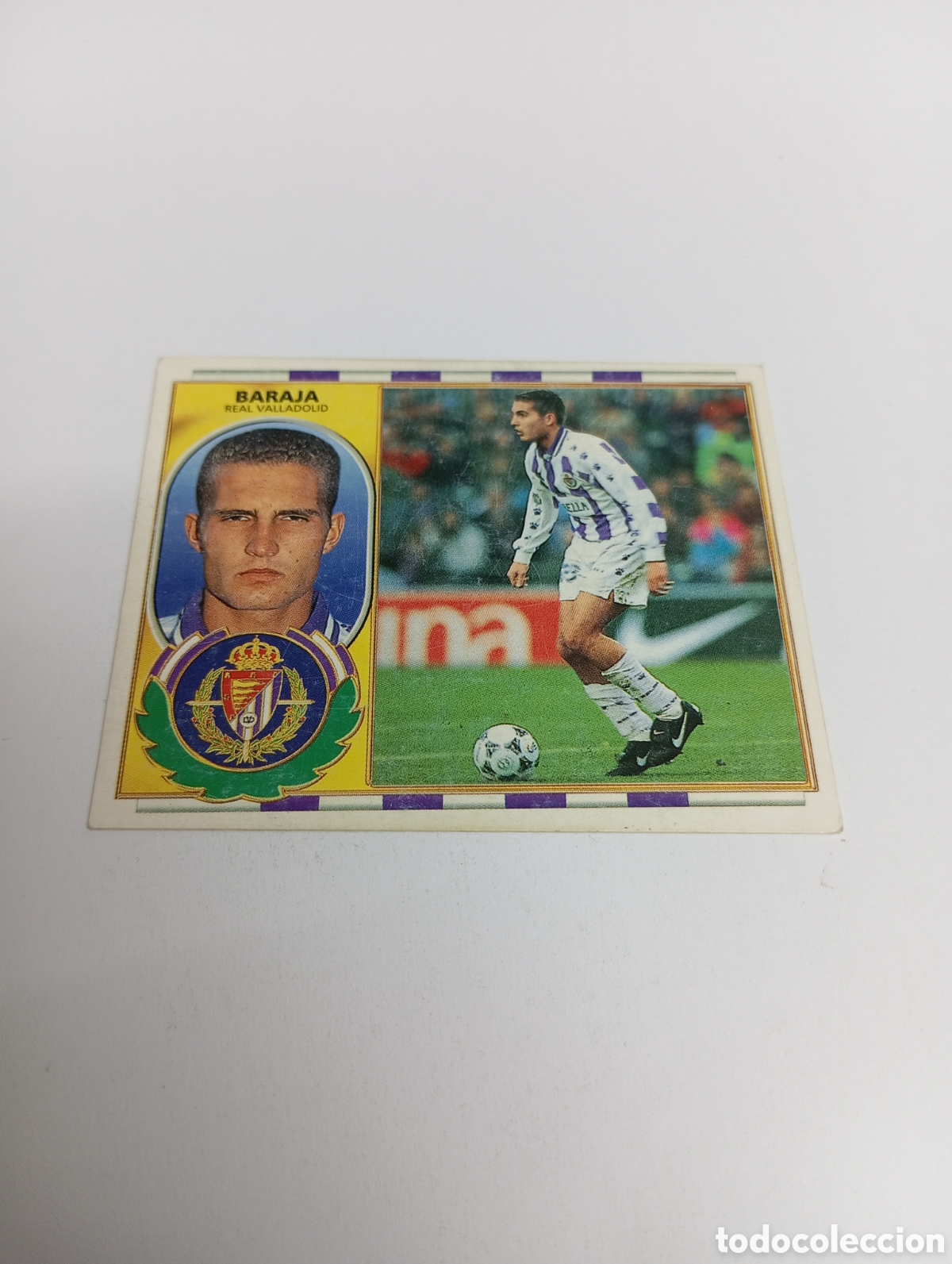 Cromos de F&uacute;tbol: BARAJA BAJA Valladolid Liga Este 1996 1997 PANINI 96 97