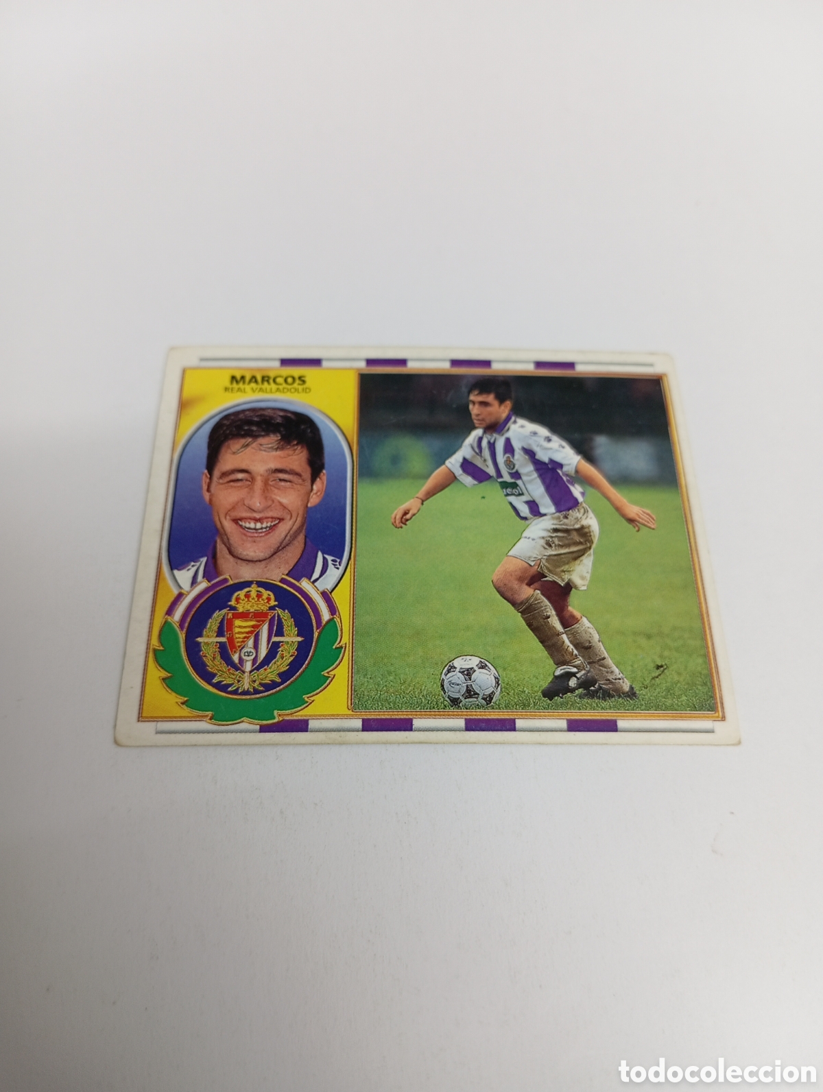 Cromos de F&uacute;tbol: MARCOS Valladolid Liga Este 1996 1997 PANINI 96 97