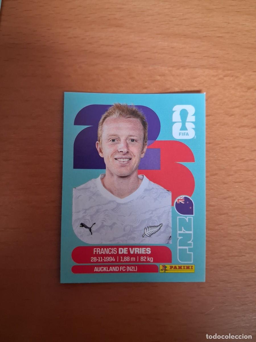 Fu&szlig;ball-Sticker: Fifa World Cup 26 Mundial 2026 NZL 8 Nueva Zelanda Francis de Vries