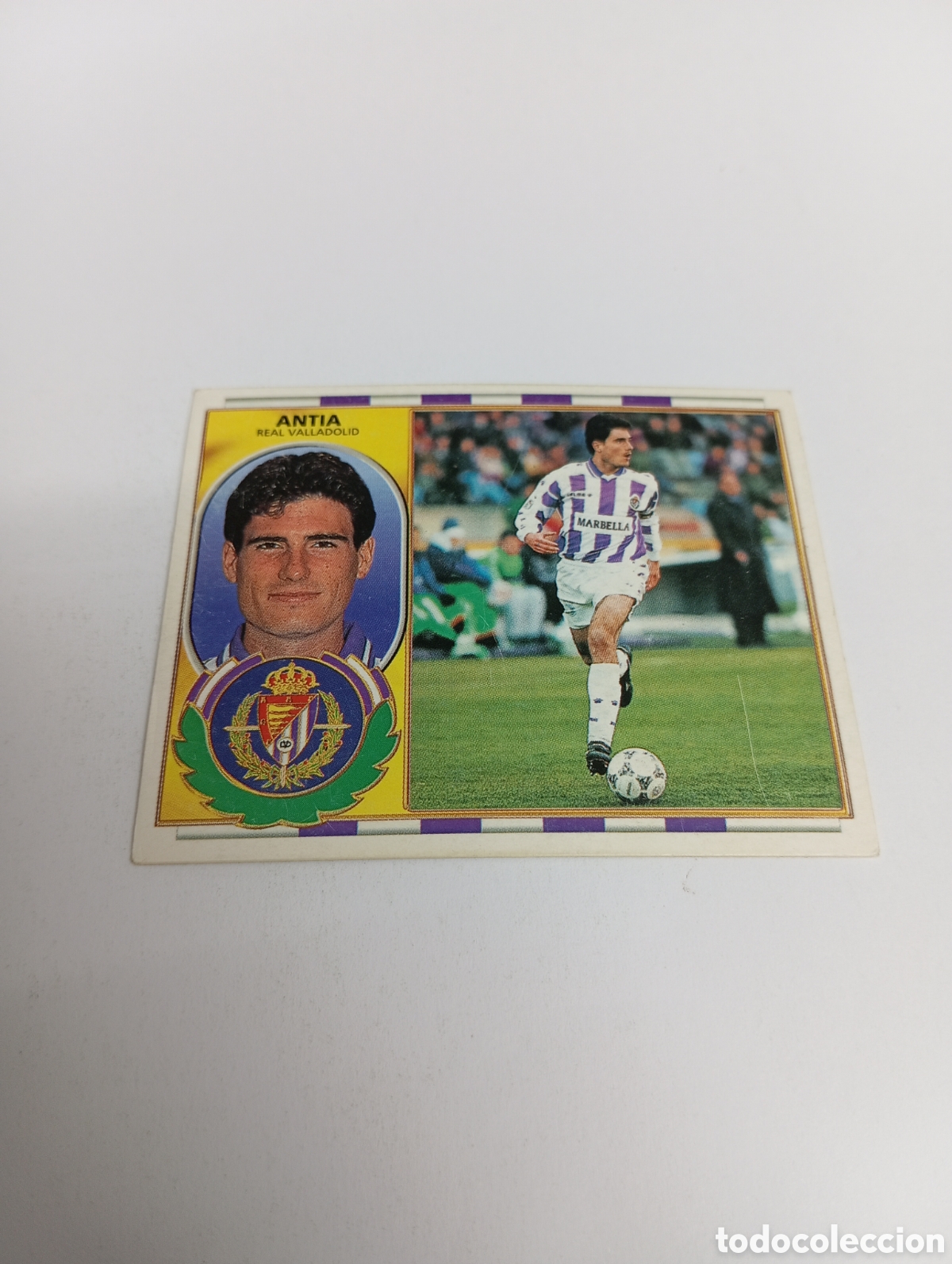 Fu&szlig;ball-Sticker: ANTIA Valladolid Liga Este 1996 1997 PANINI 96 97