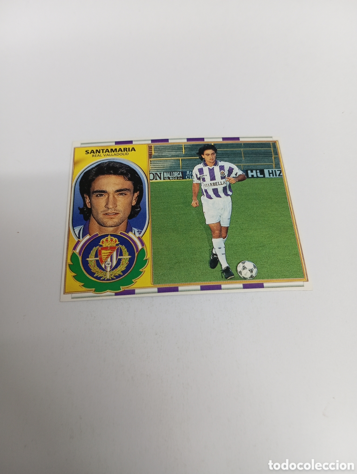 Fu&szlig;ball-Sticker: SANTAMAR&Iacute;A Valladolid Liga Este 1996 1997 PANINI 96 97