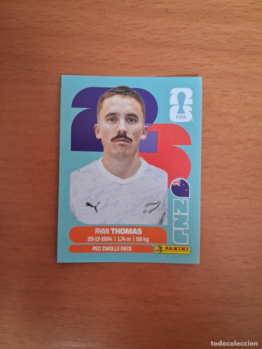 Fu&szlig;ball-Sticker: Fifa World Cup 26 Mundial 2026 NZL 12 Nueva Zelanda Ryan Thomas