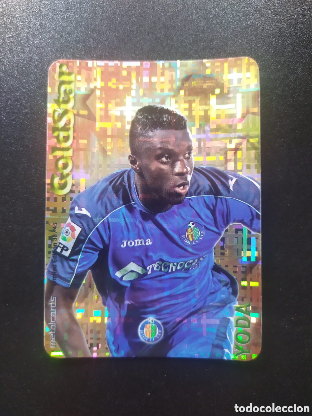 Fu&szlig;ball-Sticker: Mundicromo fichas Liga 2014 2015 14 15 Yoda goldstar tetris limited edition 38/45 Getafe