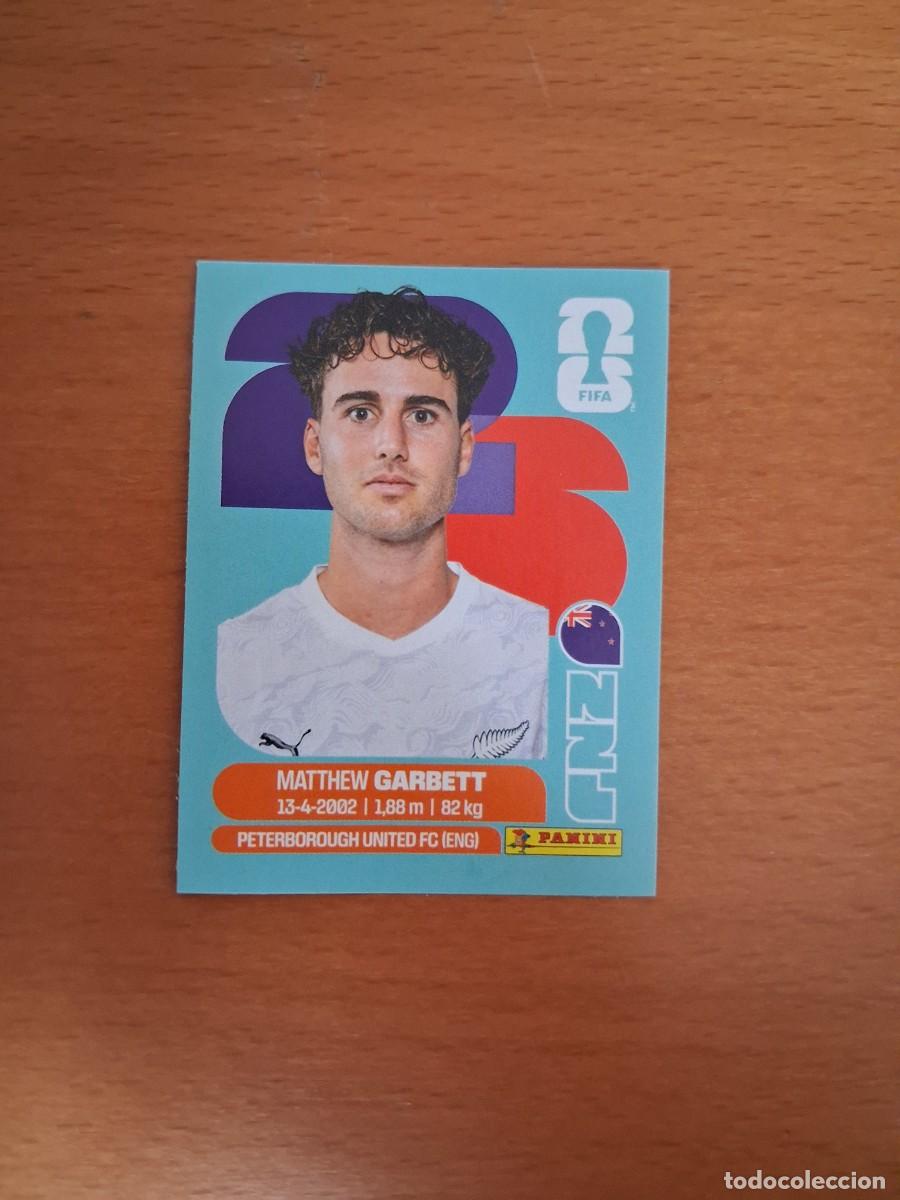 Fu&szlig;ball-Sticker: Fifa World Cup 26 Mundial 2026 NZL 14 Nueva Zelanda Matthew Garbett