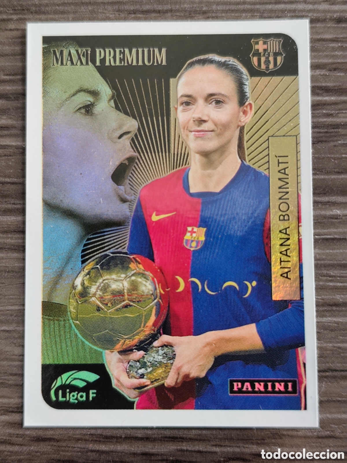 Cromos de F&uacute;tbol: Aitana Bonmarti Maxi Premium Liga F 2024 2015