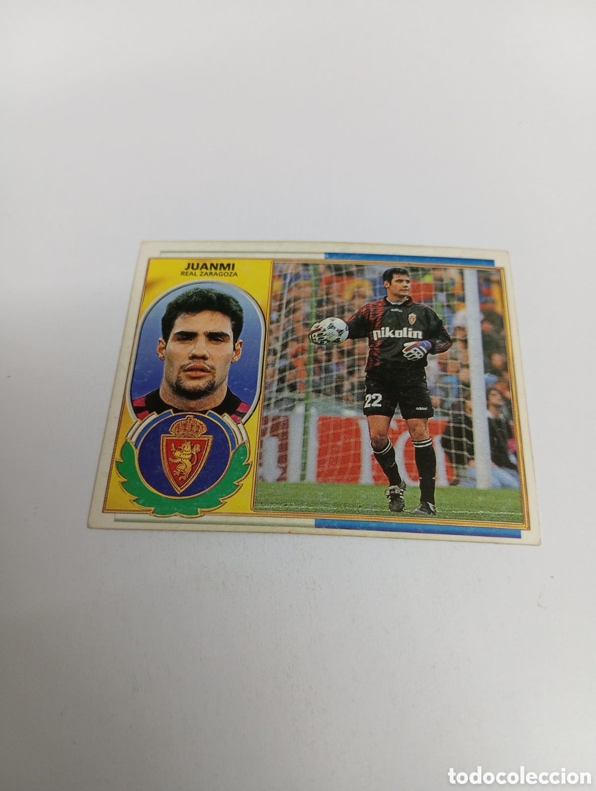 Cromos de F&uacute;tbol: JUANMI Zaragoza Liga Este 1996 1997 PANINI 96 97