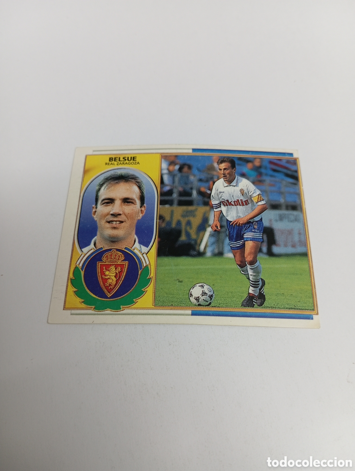 Cromos de F&uacute;tbol: BELSUE Zaragoza Liga Este 1996 1997 PANINI 96 97