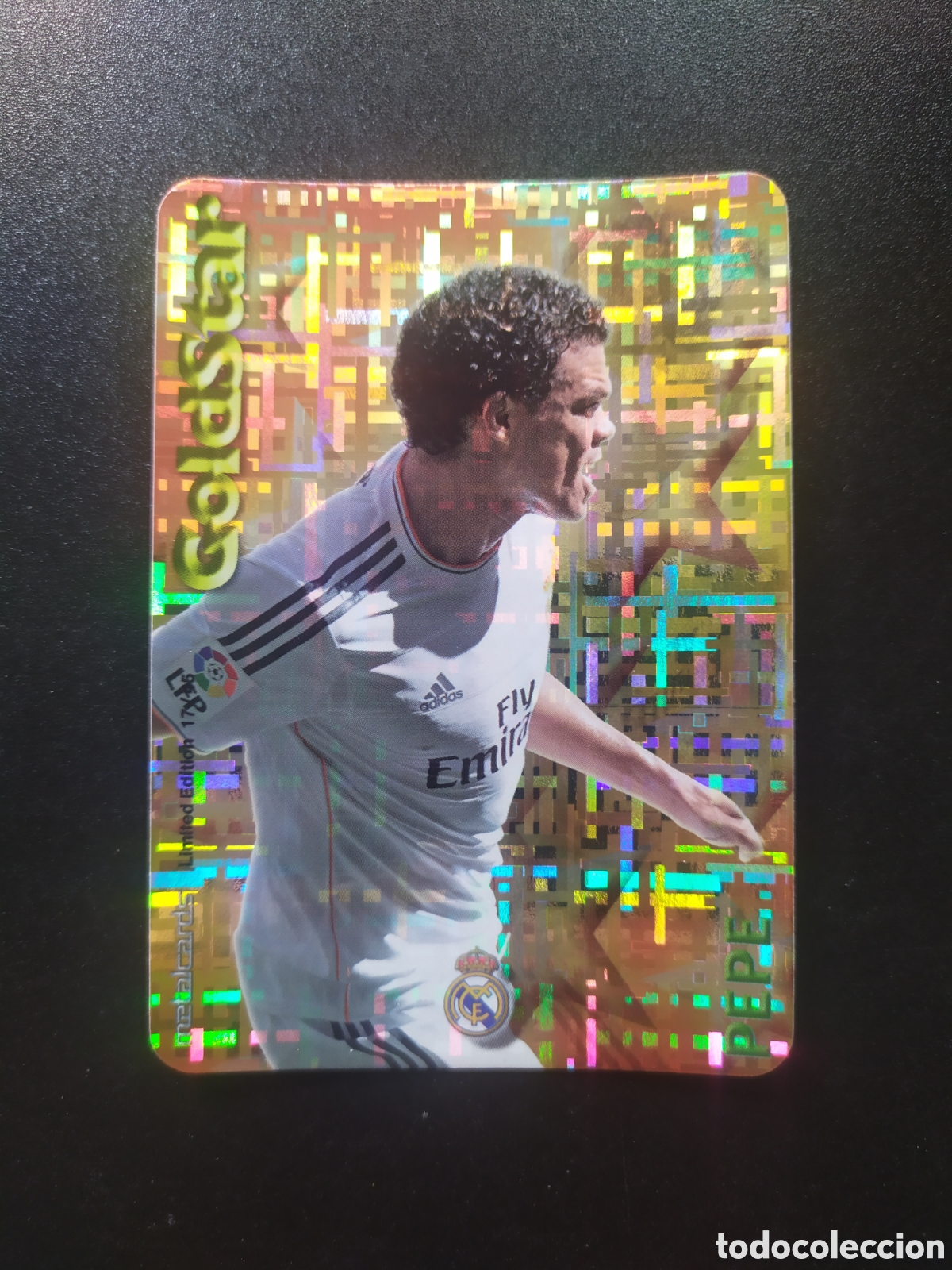 Cromos de F&uacute;tbol: Mundicromo fichas Liga 2014 2015 14 15 Pepe goldstar tetris limited edition 17/45 Real Madrid