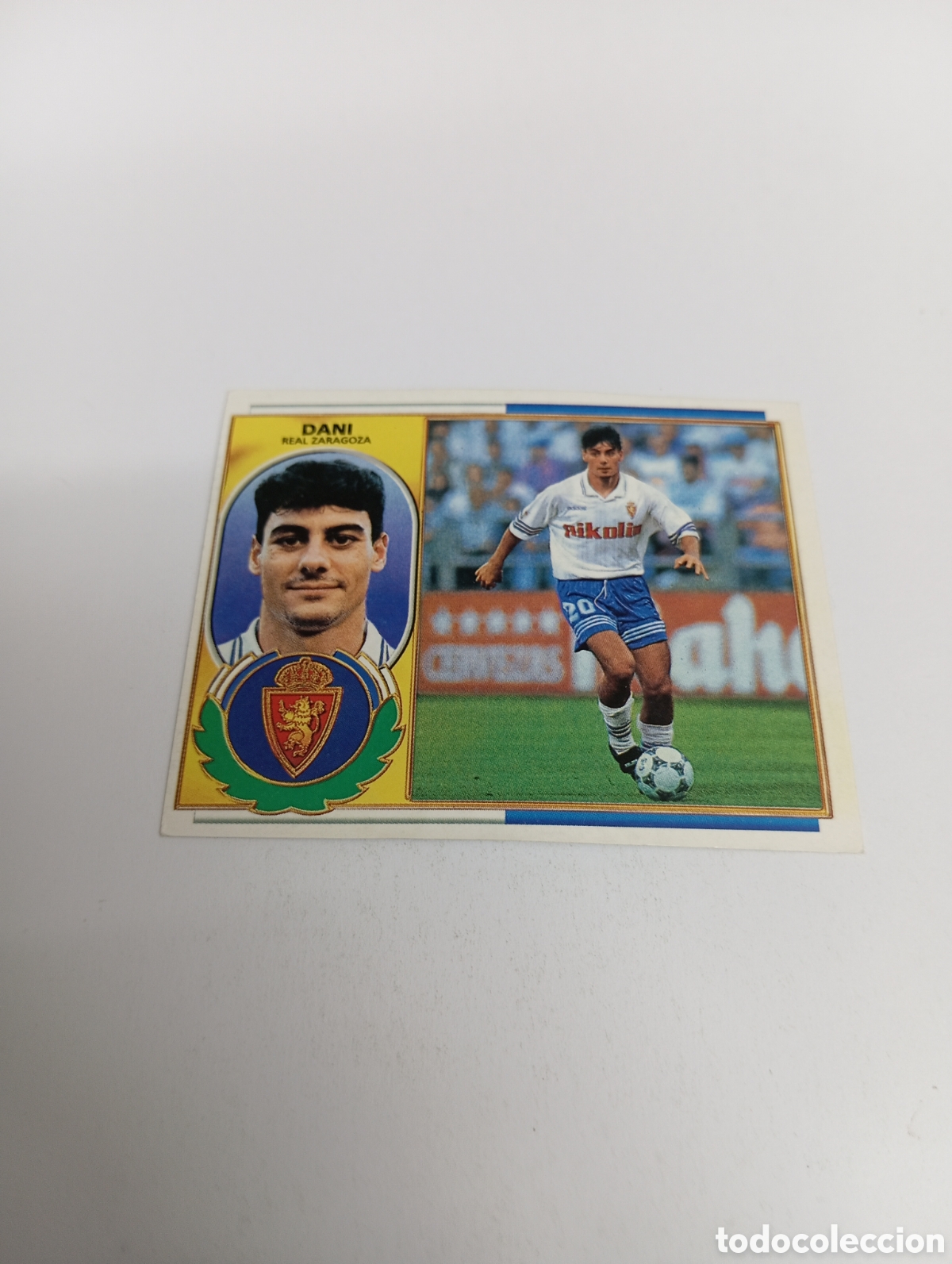 Cromos de F&uacute;tbol: DANI Zaragoza Liga Este 1996 1997 PANINI 96 97