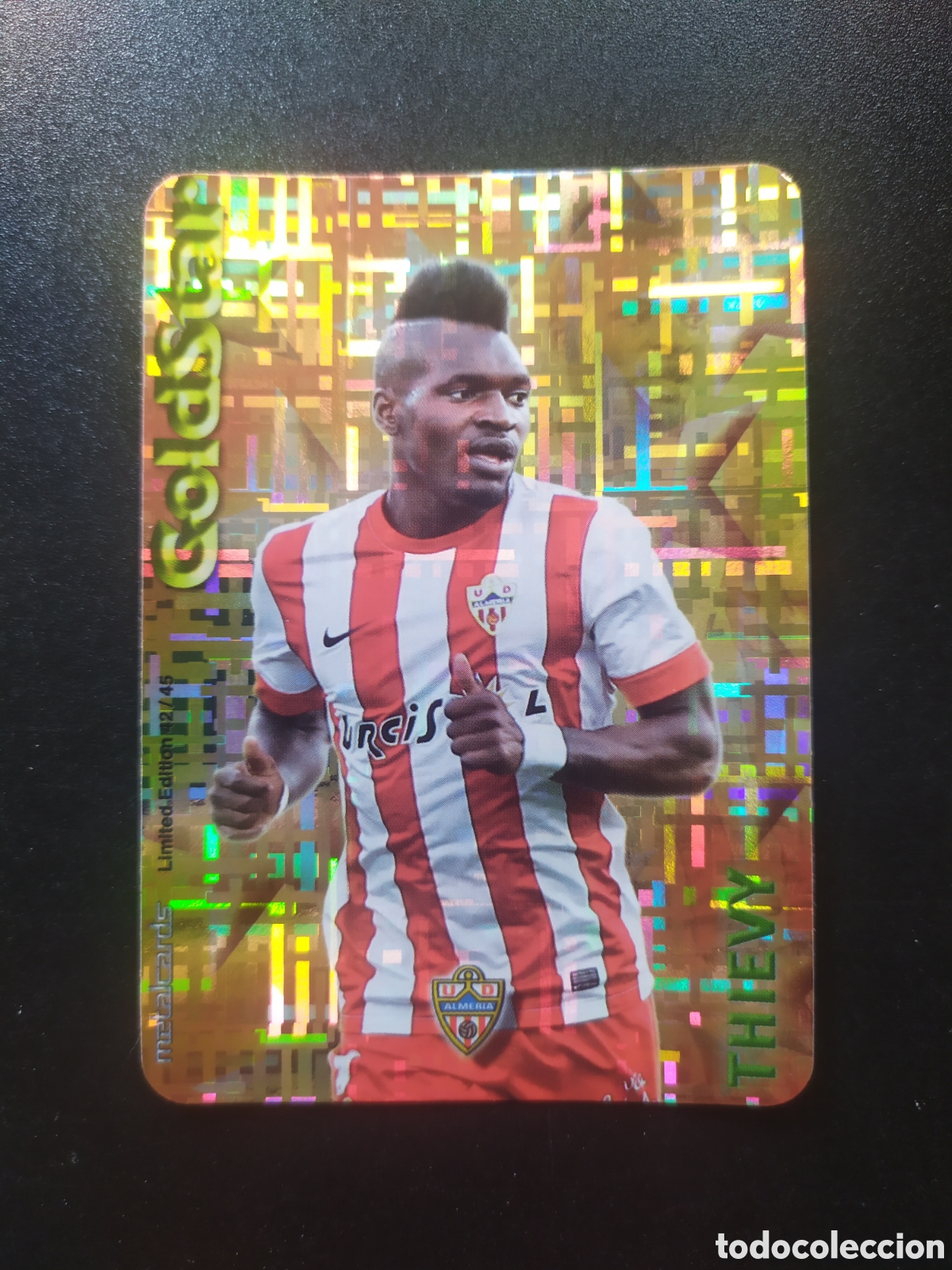 Cromos de F&uacute;tbol: Mundicromo fichas Liga 2014 2015 14 15 Thievy goldstar tetris limited edition 42/45 Almer&iacute;a
