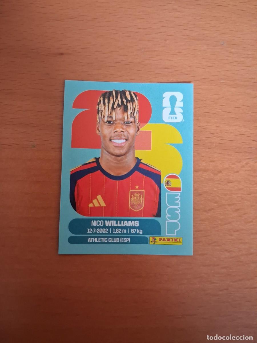 Cromos de F&uacute;tbol: Fifa World Cup 26 Mundial 2026 ESP 17 Espa&ntilde;a Nico Williams