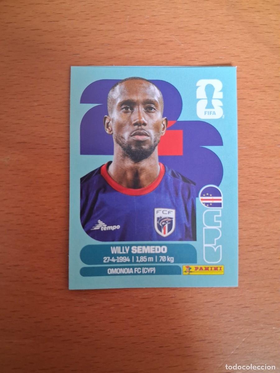 Cromos de F&uacute;tbol: Fifa World Cup 26 Mundial 2026 CPV 19 Cabo Verde Willy Semedo