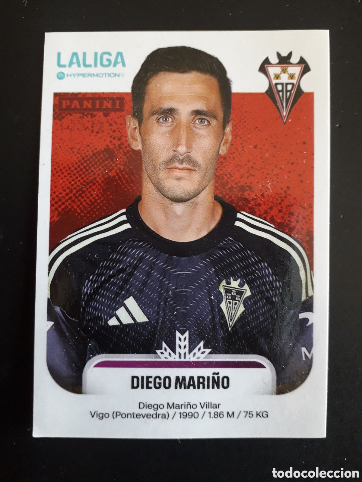 Cromos de F&uacute;tbol: DIEGO MARI&Ntilde;O ALBACETE N&deg; 5 LALIGA HYPERMOTION 25 26 2025 2026 PANINI SIN PEGAR PEDIDO M&Iacute;NIMO 3&euro;