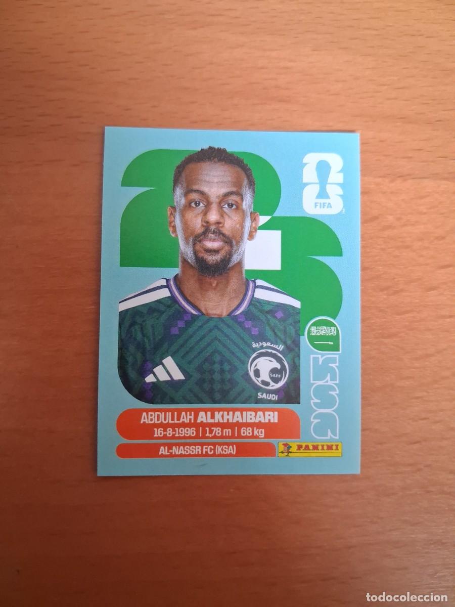 Cromos de F&uacute;tbol: Fifa World Cup 26 Mundial 2026 KSA 11 Arabia Saudi Abdullah Alkhaibiri