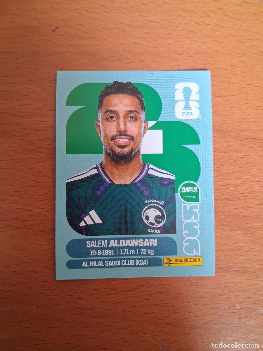 Fu&szlig;ball-Sticker: Fifa World Cup 26 Mundial 2026 KSA 16 Arabia Saudi Salem Aldawsari