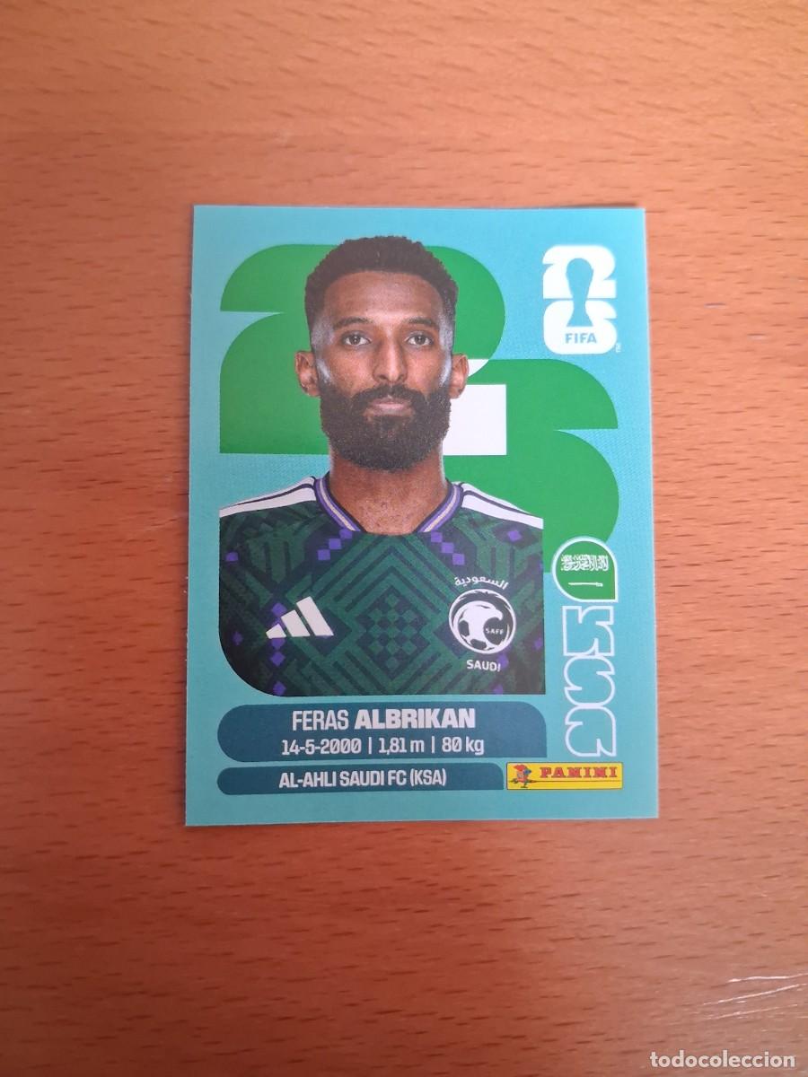 Cromos de F&uacute;tbol: Fifa World Cup 26 Mundial 2026 KSA 18 Arabia Saudi Feras Albrikan