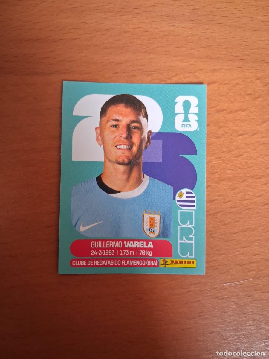 Cromos de F&uacute;tbol: Fifa World Cup 26 Mundial 2026 URU 8 Uruguay Guillermo Varela