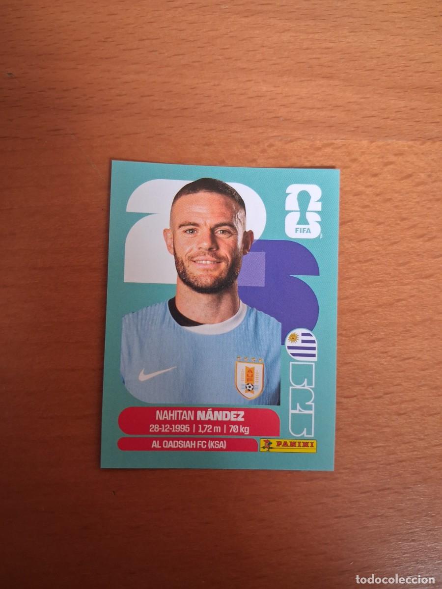 Cromos de F&uacute;tbol: Fifa World Cup 26 Mundial 2026 URU 9 Uruguay Nahitan Nandez