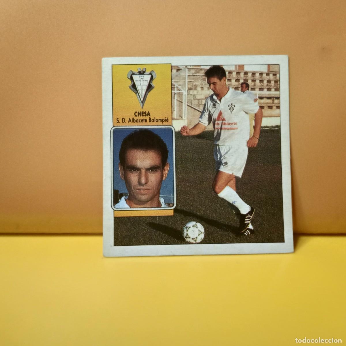 Cromos de F&uacute;tbol: EDICIONES ESTE 1992 1993 92 93 S.D ALBACETE CHESA
