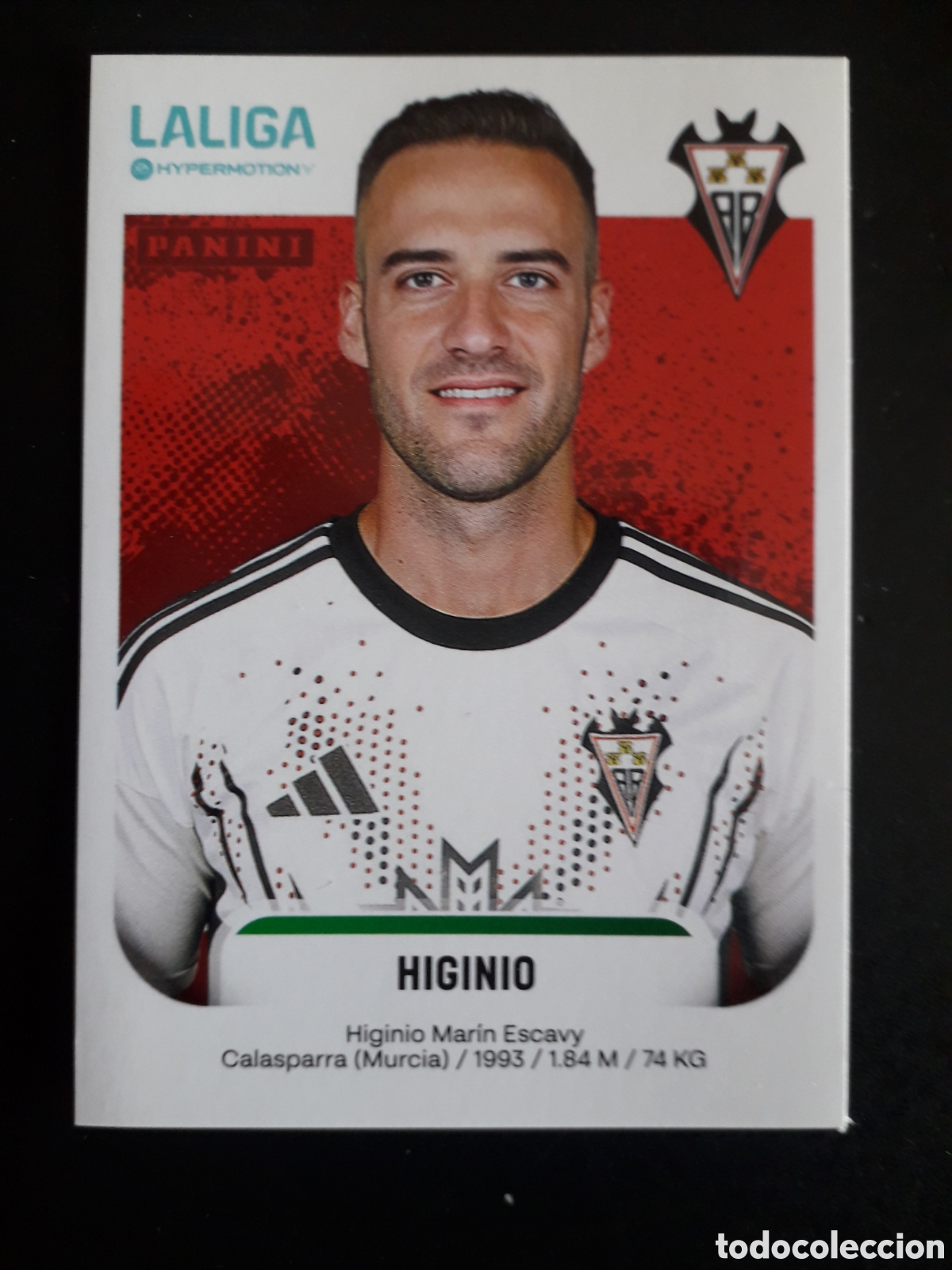 Cartes &agrave; collectionner de Football: HIGINIO ALBACETE N&deg; 20 LALIGA HYPERMOTION 25 26 2025 2026 PANINI SIN PEGAR PEDIDO M&Iacute;NIMO 3&euro;