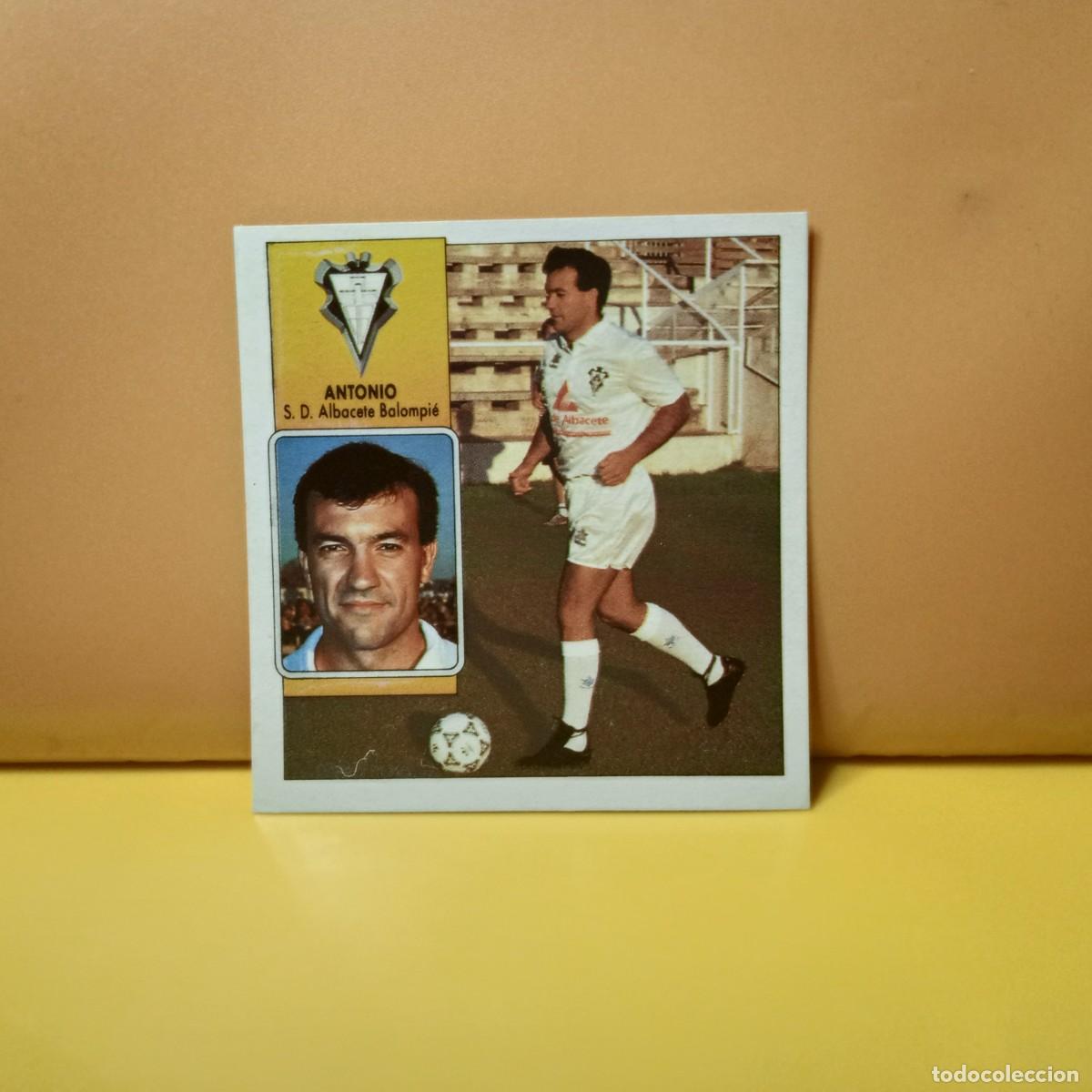 Cartes &agrave; collectionner de Football: EDICIONES ESTE 1991 1992 91 92 S.D ALBACETE ANTONIO