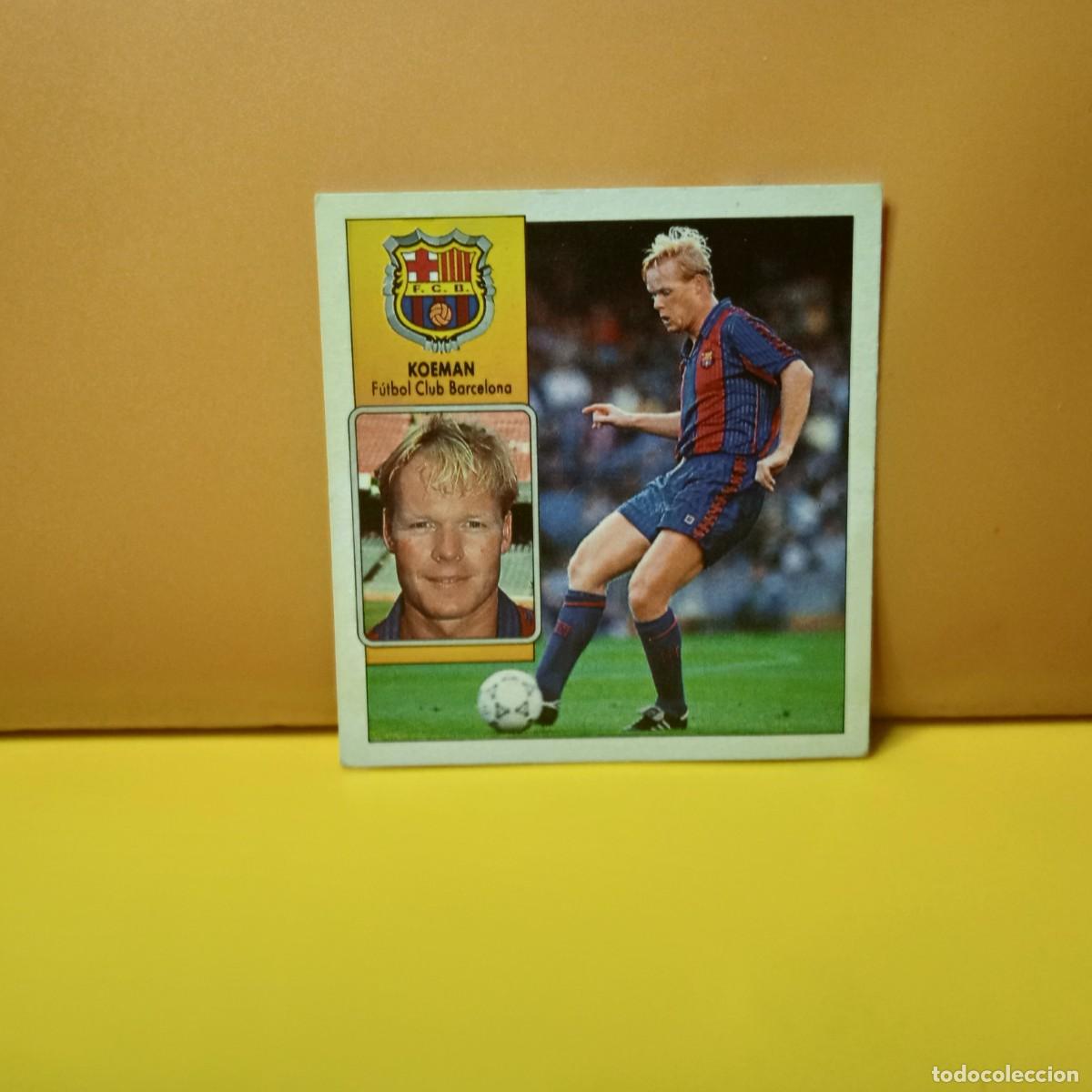 Cromos de F&uacute;tbol: EDICIONES ESTE 1991 1992 91 92 F.C BARCELONA KOEMAN