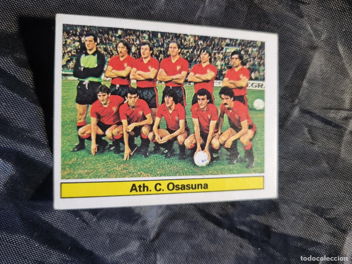 Cromos de F&uacute;tbol: ALINEACION. OSASUNA. SIN PEGAR. ESTE 81/82, 1981/82, 1981/1982. PEDIDO MINIMO 3&euro;