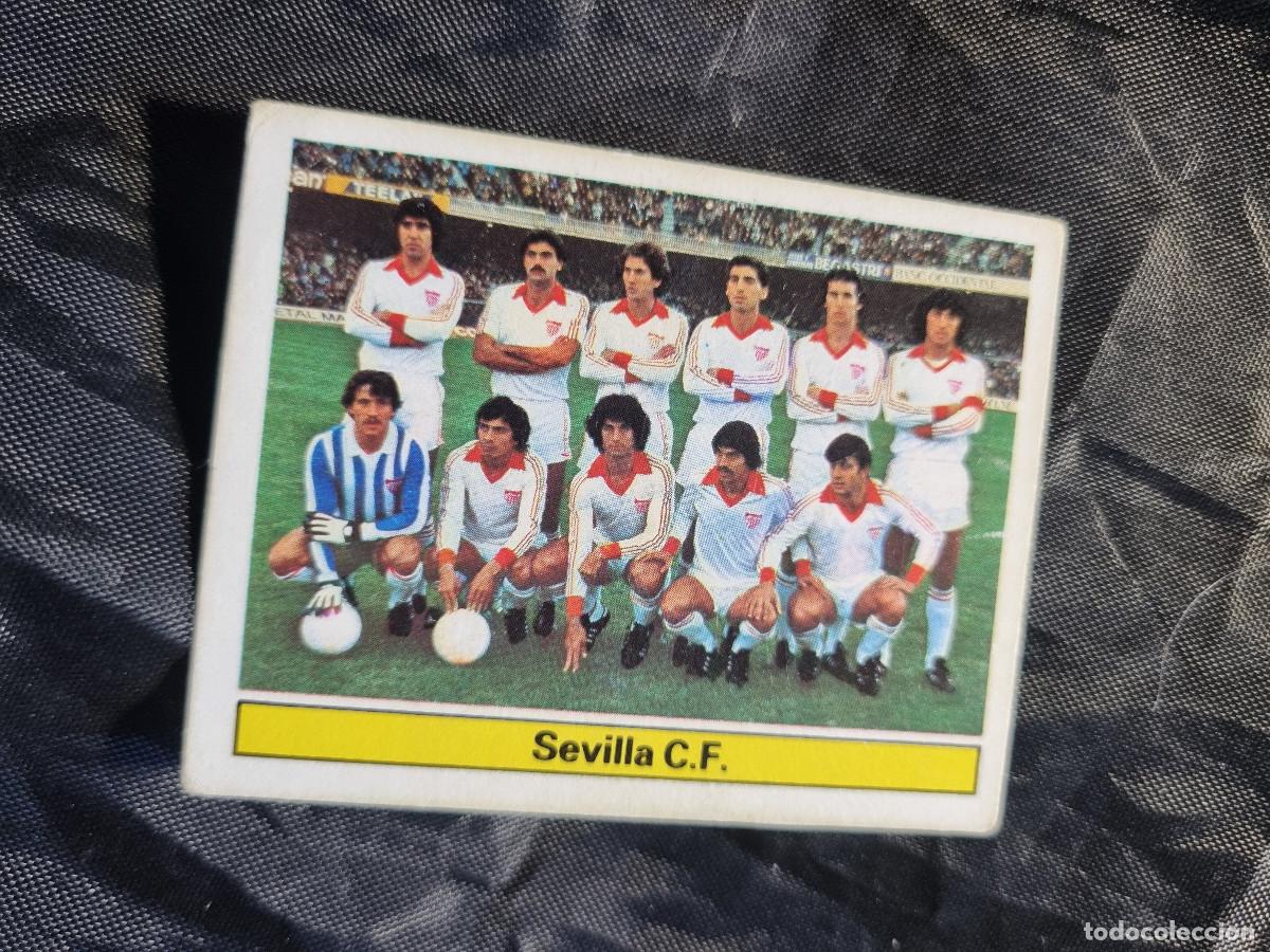 Cromos de F&uacute;tbol: ALINEACION. SEVILLA. SIN PEGAR. ESTE 81/82, 1981/82, 1981/1982. PEDIDO MINIMO 3&euro;
