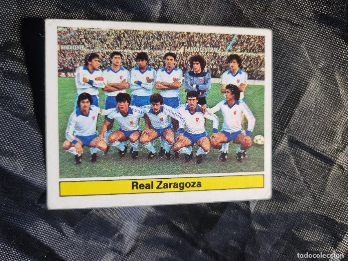 Figurine di Calcio: ALINEACION. ZARAGOZA. SIN PEGAR. ESTE 81/82, 1981/82, 1981/1982. PEDIDO MINIMO 3&euro;