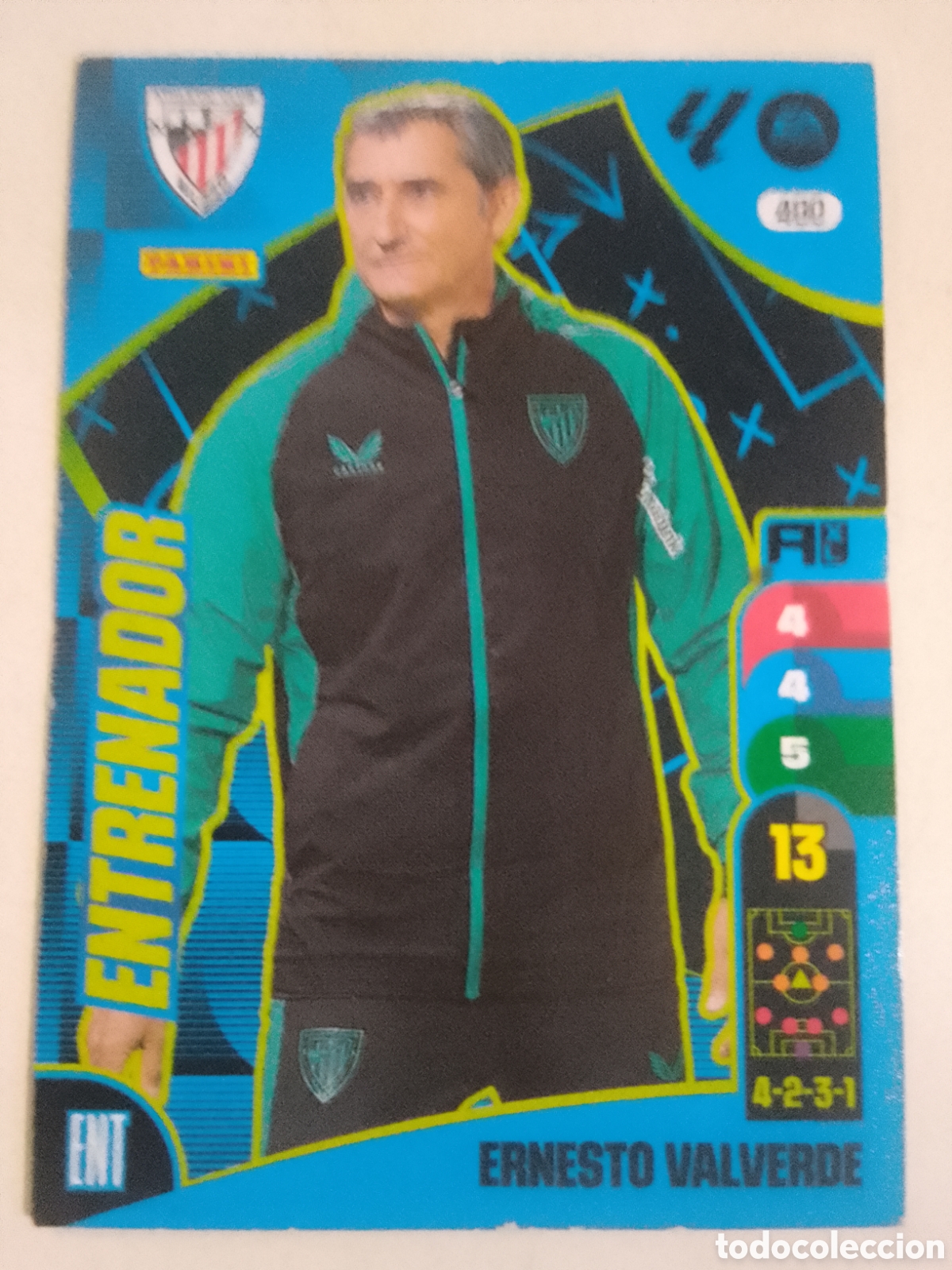 Cromos de F&uacute;tbol: Adrenalyn XL 2024-25 n&deg; 480 Ernesto Valverde &bull; Athletic Club.